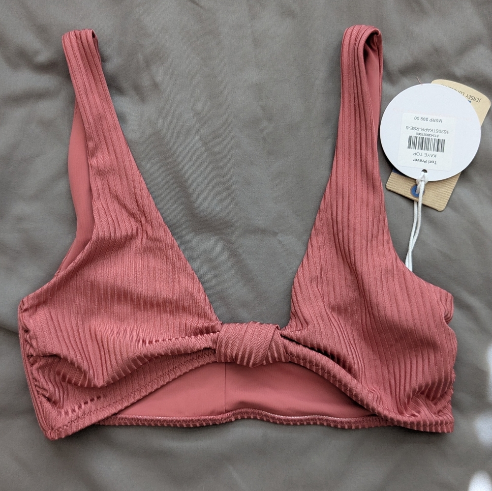 Tori Praver Kaye top ribbed nwt